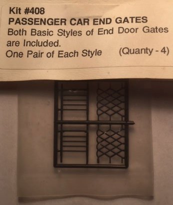 #TSP 408 Passenger Car End Gates