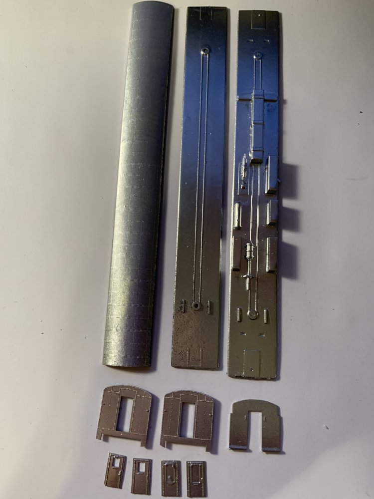 CK05 N Scale ACF Riveted Roof Core Kit