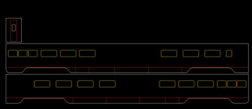 #3320-R IC Burnside Rebuilt Heavyweight Smooth Side Bar Lounge Observation